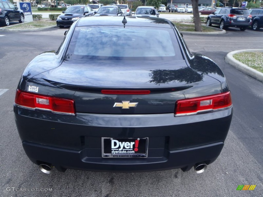 2014 Camaro LS Coupe - Ashen Gray Metallic / Black photo #4