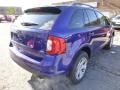 2013 Deep Impact Blue Metallic Ford Edge SE AWD  photo #2