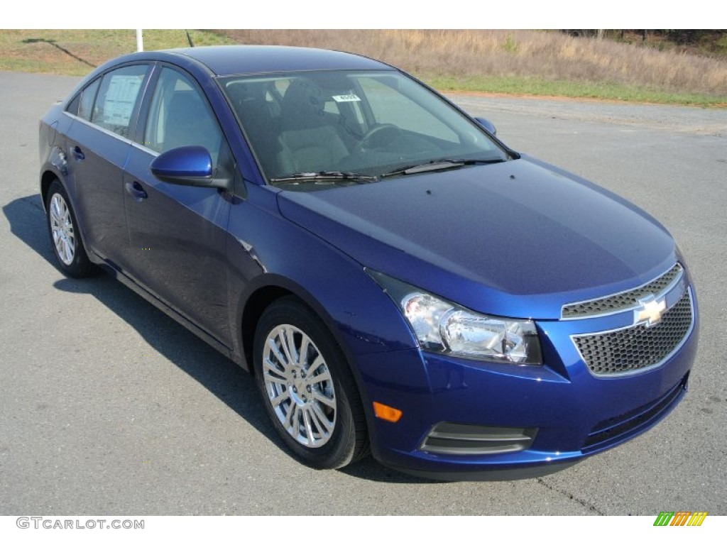 2013 Cruze ECO - Blue Topaz Metallic / Jet Black photo #2