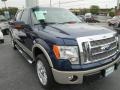 2010 Dark Blue Pearl Metallic Ford F150 Lariat SuperCrew 4x4  photo #1