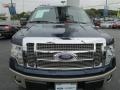 2010 Dark Blue Pearl Metallic Ford F150 Lariat SuperCrew 4x4  photo #2