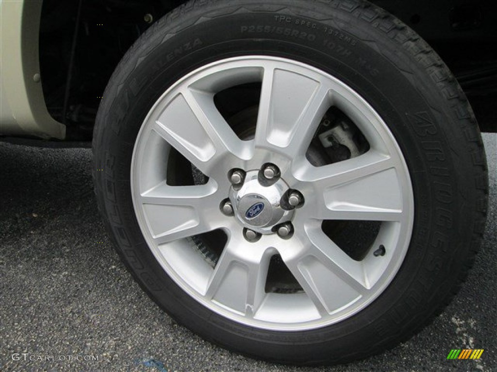 2010 F150 Lariat SuperCrew 4x4 - Dark Blue Pearl Metallic / Medium Stone photo #4