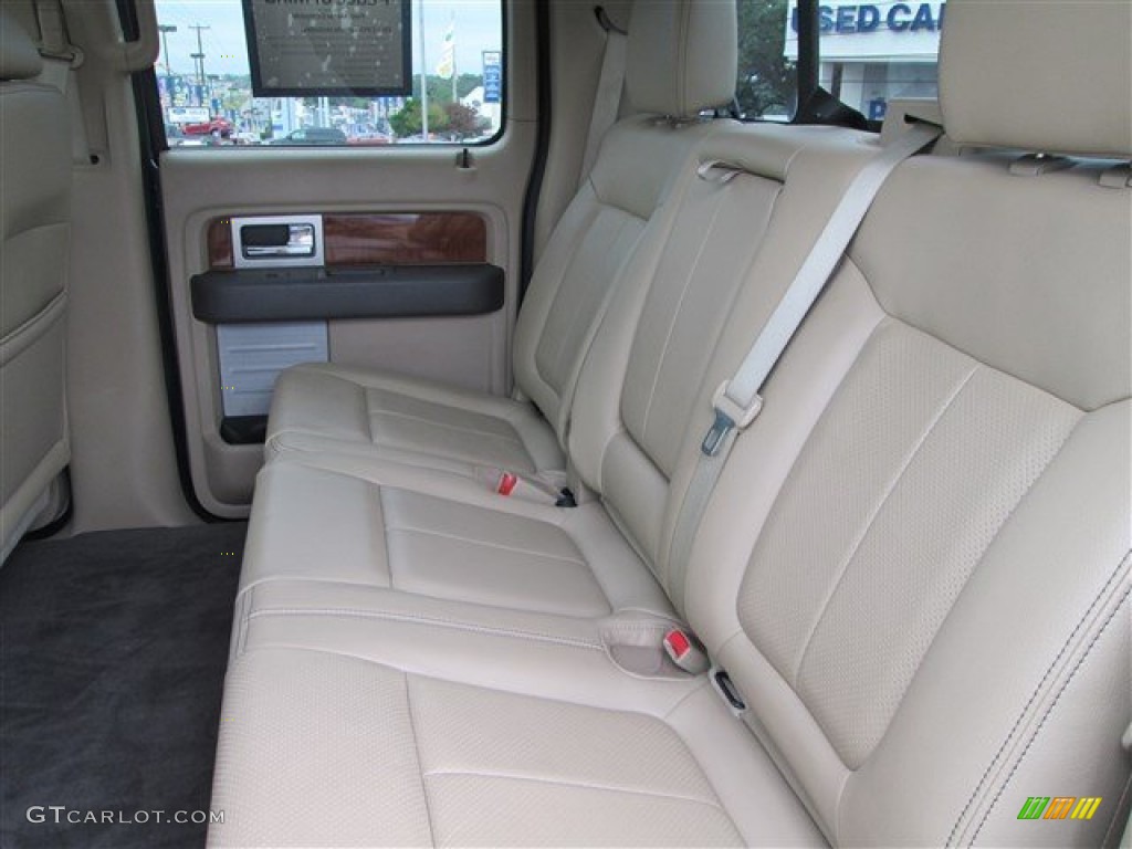 2010 F150 Lariat SuperCrew 4x4 - Dark Blue Pearl Metallic / Medium Stone photo #10