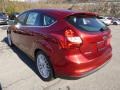 2014 Ruby Red Ford Focus Titanium Hatchback  photo #4