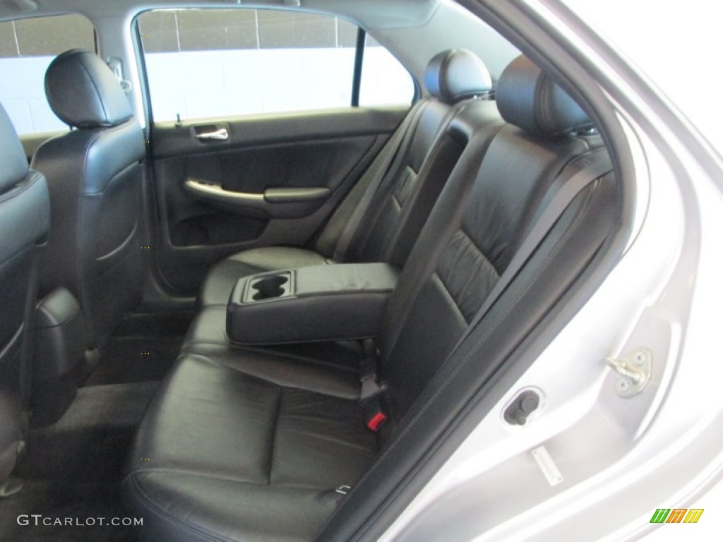 2006 Accord EX-L Sedan - Alabaster Silver Metallic / Black photo #10