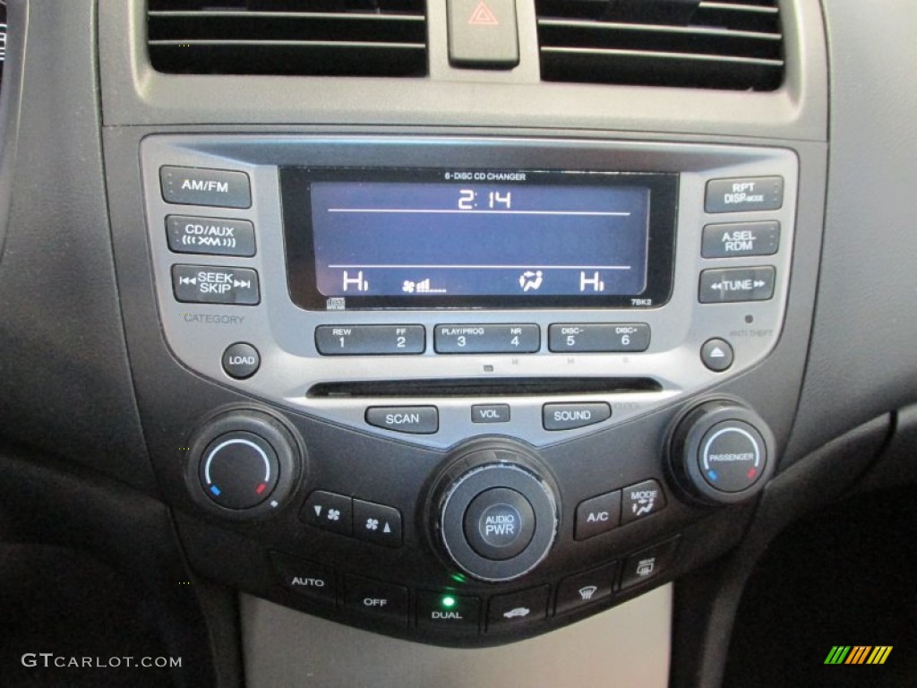 2006 Accord EX-L Sedan - Alabaster Silver Metallic / Black photo #12