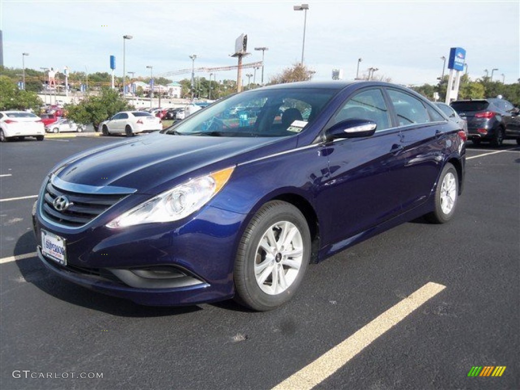 2014 Sonata GLS - Indigo Blue Pearl / Gray photo #1