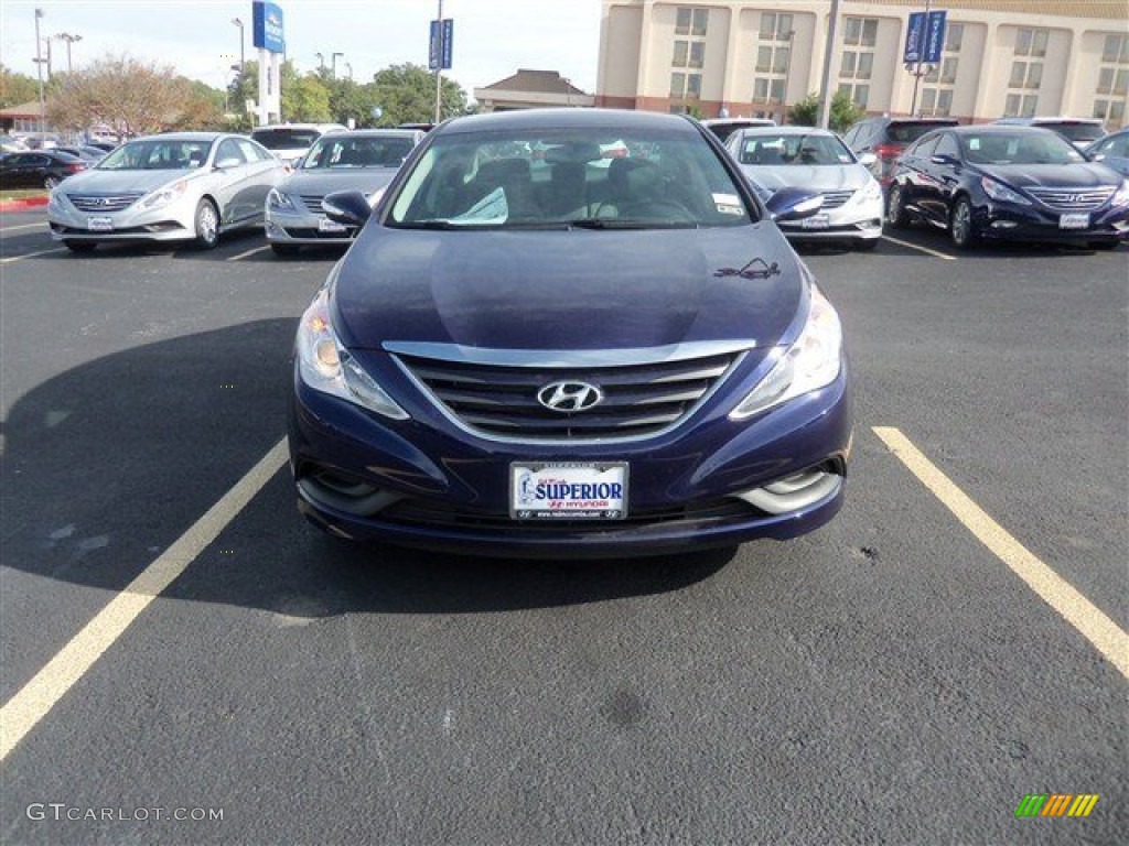 2014 Sonata GLS - Indigo Blue Pearl / Gray photo #2