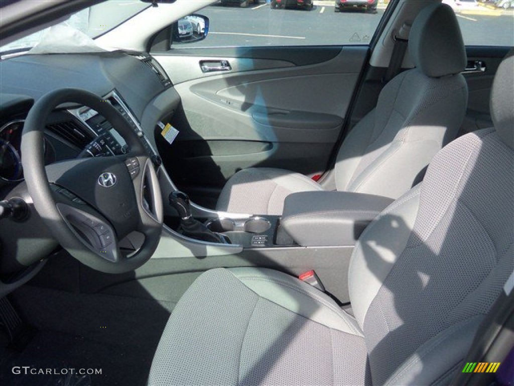 2014 Sonata GLS - Indigo Blue Pearl / Gray photo #5