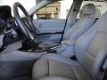 2010 BMW 3 Series Gray Dakota Leather Interior Front Seat Photo