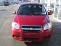 2010 Sport Red Chevrolet Aveo LT Sedan  photo #3