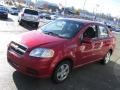 2010 Sport Red Chevrolet Aveo LT Sedan  photo #4