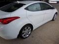 2013 Shimmering White Hyundai Elantra Limited  photo #4