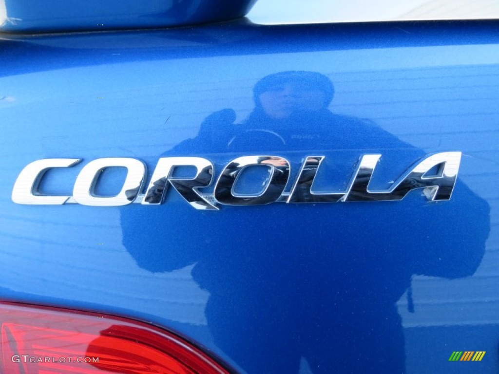 2009 Corolla S - Blue Streak Metallic / Dark Charcoal photo #19