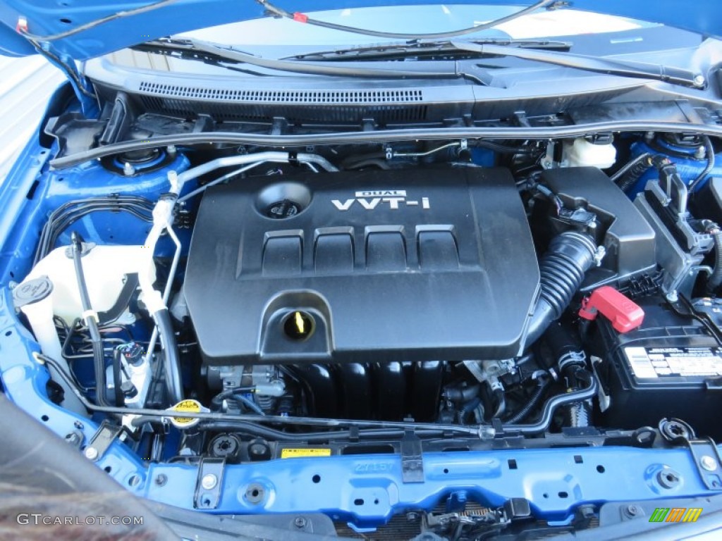 2009 Corolla S - Blue Streak Metallic / Dark Charcoal photo #21