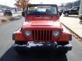 2005 Impact Orange Jeep Wrangler X 4x4  photo #3