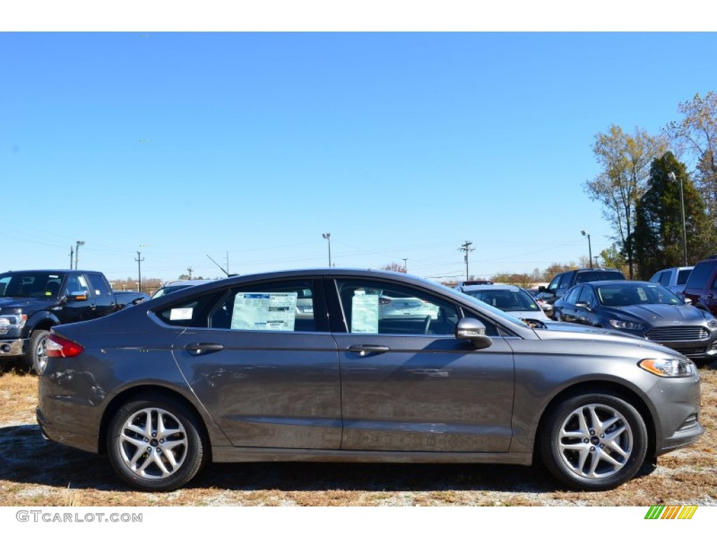 Sterling Gray 2014 Ford Fusion SE Exterior Photo #87876352