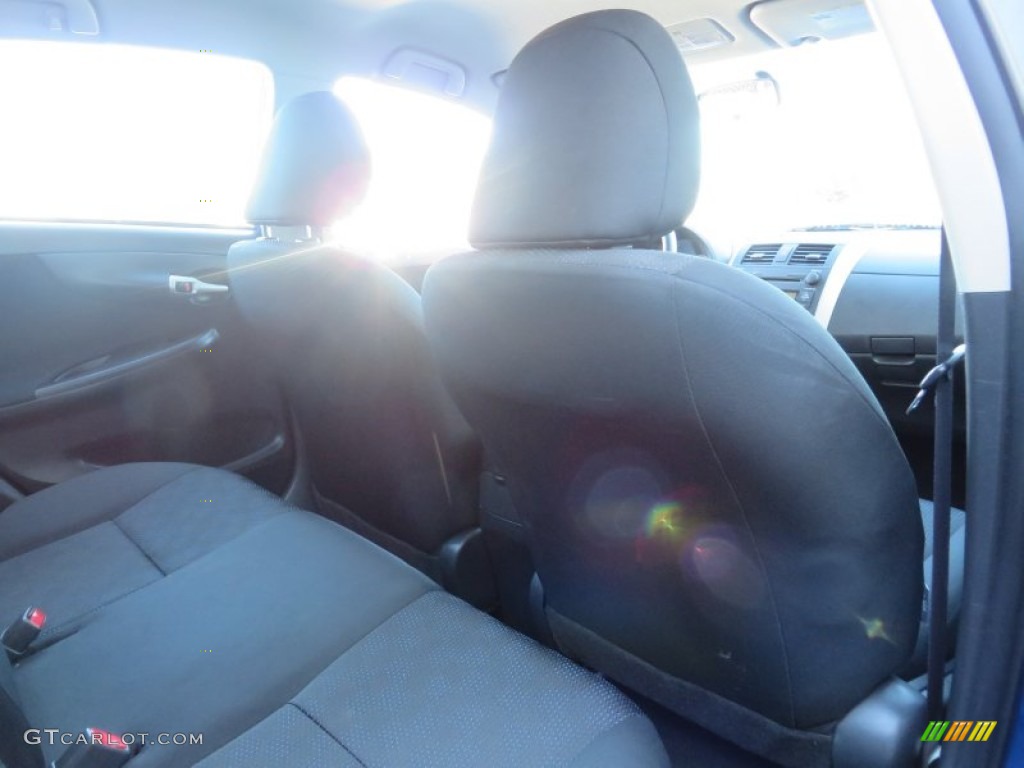 2009 Corolla S - Blue Streak Metallic / Dark Charcoal photo #26