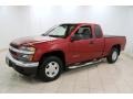 Dark Cherry Red Metallic 2004 Chevrolet Colorado Extended Cab Exterior