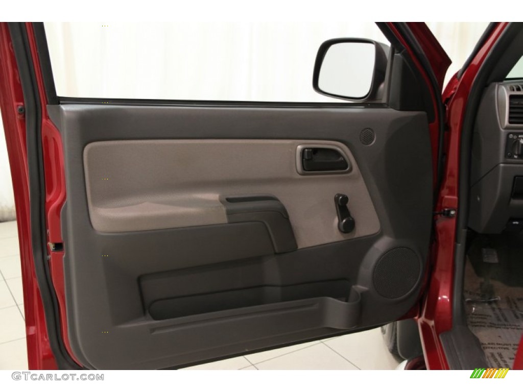 2004 Colorado Extended Cab - Dark Cherry Red Metallic / Medium Dark Pewter photo #5