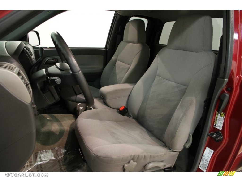 2004 Colorado Extended Cab - Dark Cherry Red Metallic / Medium Dark Pewter photo #7