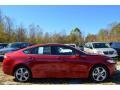 2014 Ruby Red Ford Fusion SE EcoBoost  photo #2