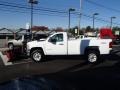 Summit White 2014 Chevrolet Silverado 3500HD WT Regular Cab 4x4 Plow Truck