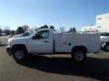 2014 Summit White Chevrolet Silverado 3500HD WT Regular Cab Utility Truck  photo #1