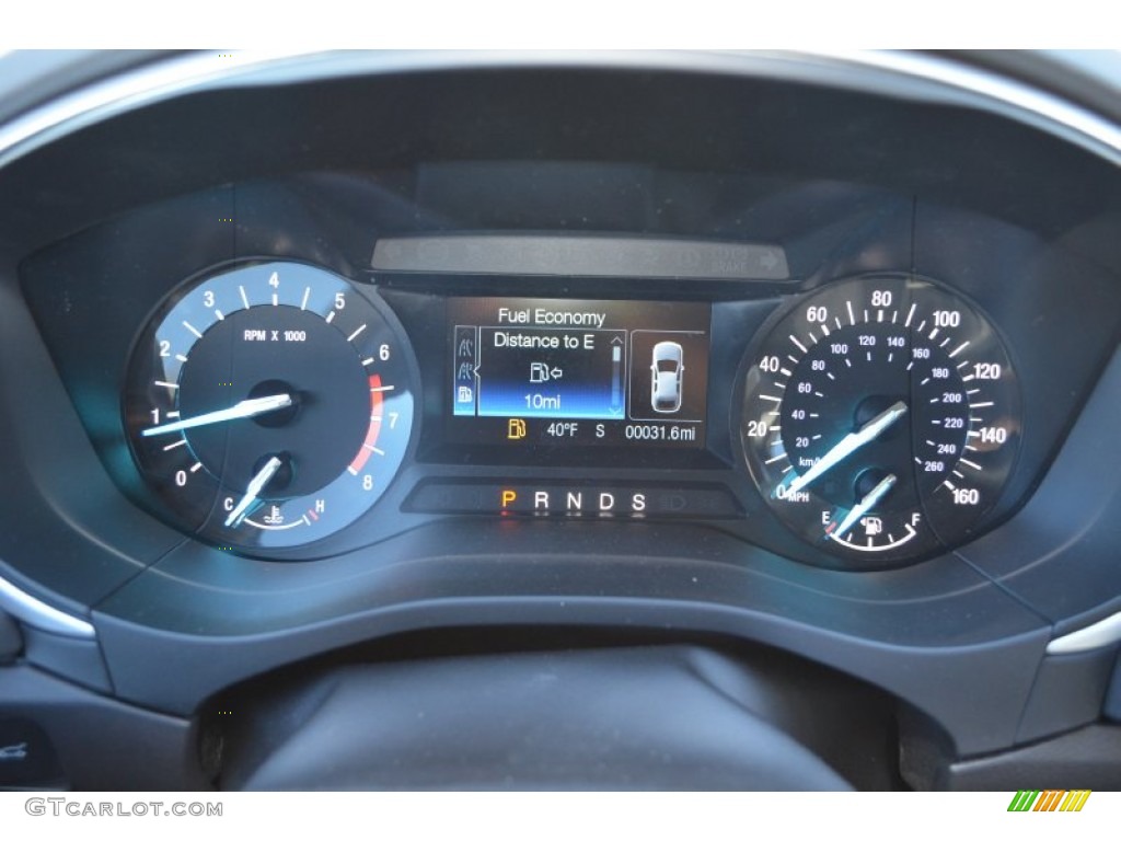 2014 Ford Fusion SE Gauges Photo #87878185