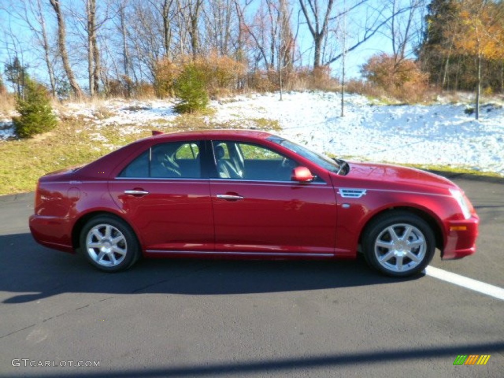 2010 STS 4 V6 AWD - Crystal Red Tintcoat / Ebony photo #7