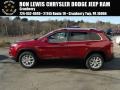 2014 Deep Cherry Red Crystal Pearl Jeep Cherokee Latitude 4x4  photo #1