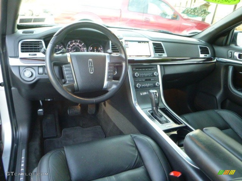 Charcoal Black Interior 2012 Lincoln MKS EcoBoost AWD Photo #87880021