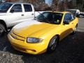 2003 Yellow Chevrolet Cavalier Coupe  photo #3