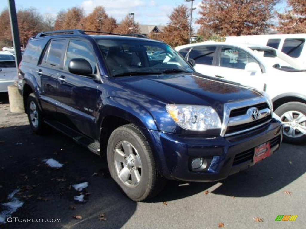 2008 4Runner SR5 4x4 - Nautical Blue Metallic / Stone Gray photo #1