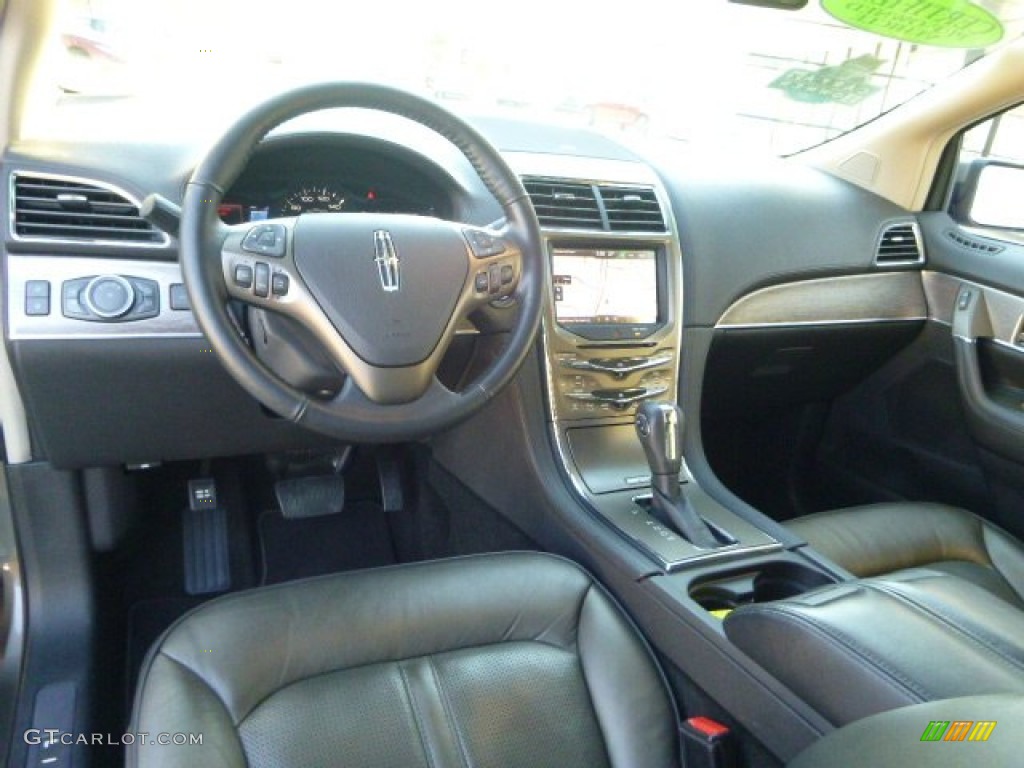 2012 MKX AWD Limited Edition - Mineral Gray Metallic / Bronze Metallic/Charcoal Black photo #16