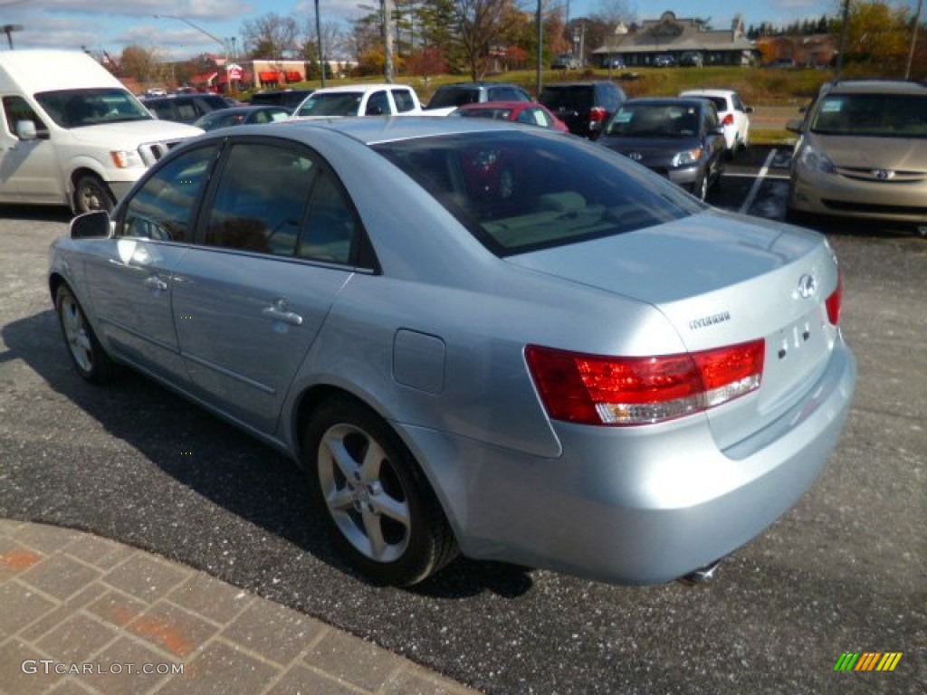 2006 Sonata GLS V6 - Silver Blue Metallic / Gray photo #5