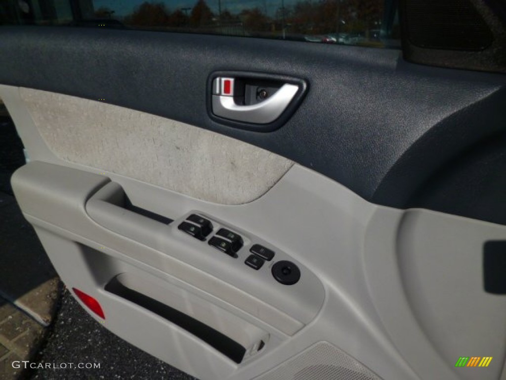 2006 Sonata GLS V6 - Silver Blue Metallic / Gray photo #18