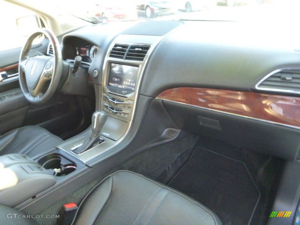 2011 MKX AWD - Mediterranean Blue Metallic / Charcoal Black photo #11