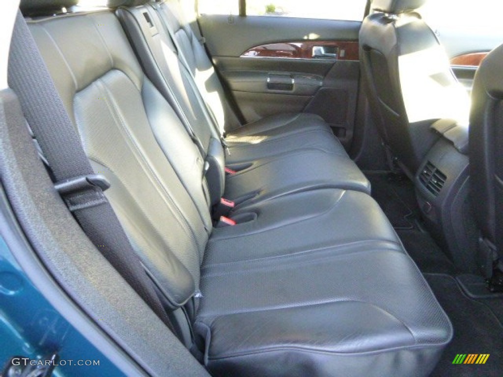 2011 MKX AWD - Mediterranean Blue Metallic / Charcoal Black photo #14