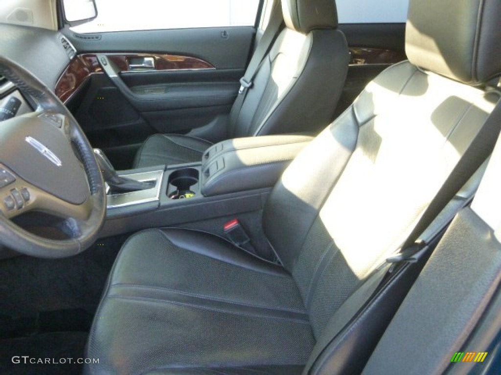 2011 MKX AWD - Mediterranean Blue Metallic / Charcoal Black photo #15