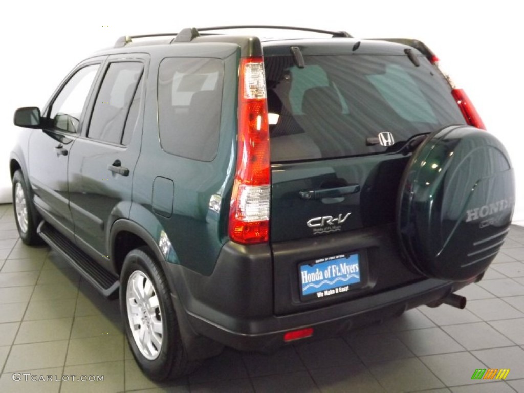 2003 CR-V EX 4WD - Clover Green Pearl / Saddle photo #6