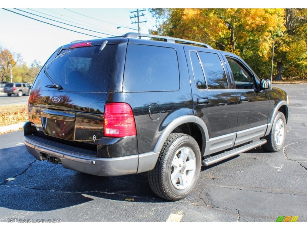 2003 Explorer XLT 4x4 - Black / Graphite Grey photo #6