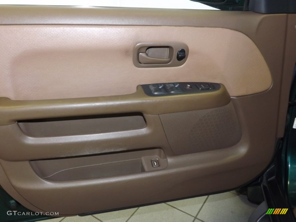 2003 CR-V EX 4WD - Clover Green Pearl / Saddle photo #11