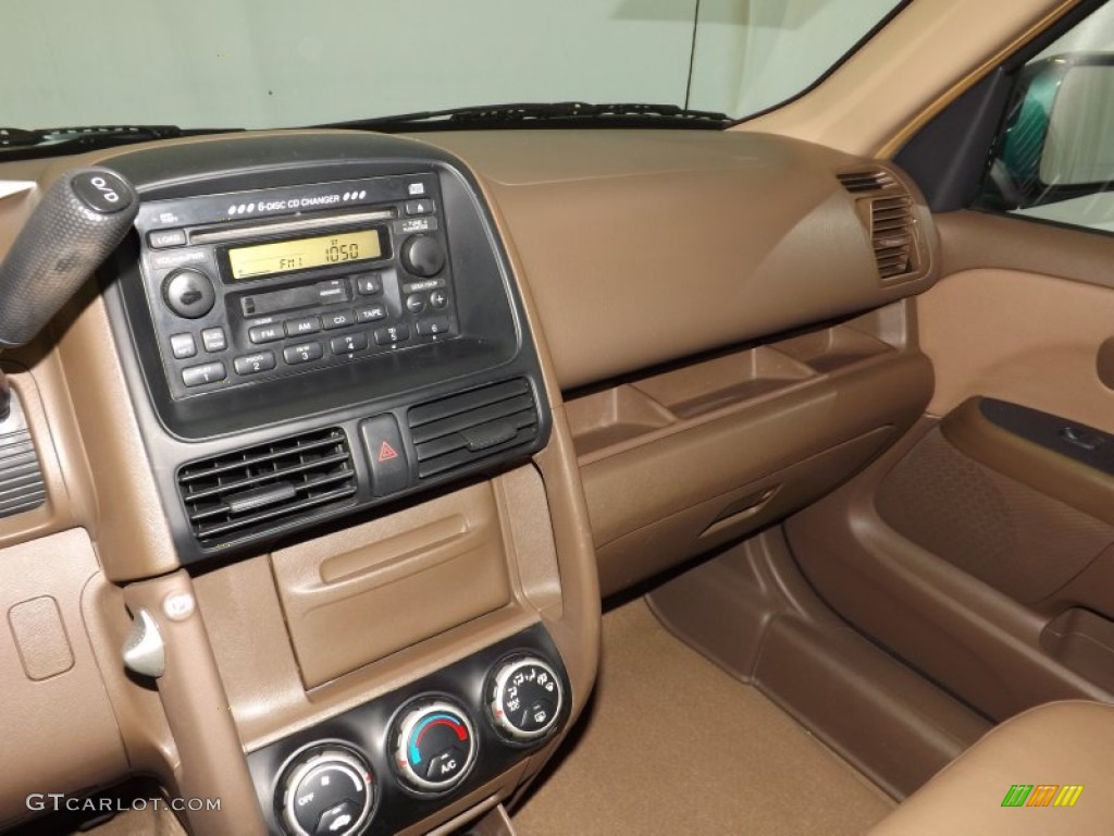 2003 CR-V EX 4WD - Clover Green Pearl / Saddle photo #14