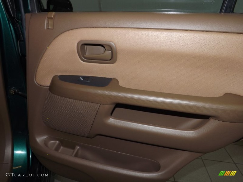 2003 CR-V EX 4WD - Clover Green Pearl / Saddle photo #26
