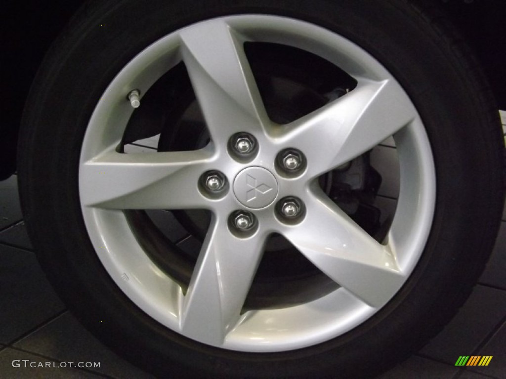 2009 Eclipse GS Coupe - Sunset Pearlescent Pearl / Dark Charcoal photo #8