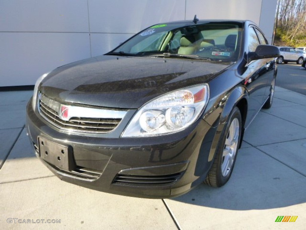 2009 Aura XR - Carbon Flash Metallic / Black photo #7
