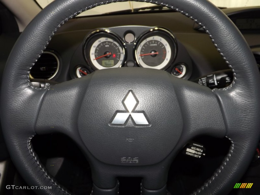 2009 Eclipse GS Coupe - Sunset Pearlescent Pearl / Dark Charcoal photo #17