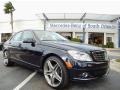 Capri Blue Metallic 2010 Mercedes-Benz C 300 Luxury