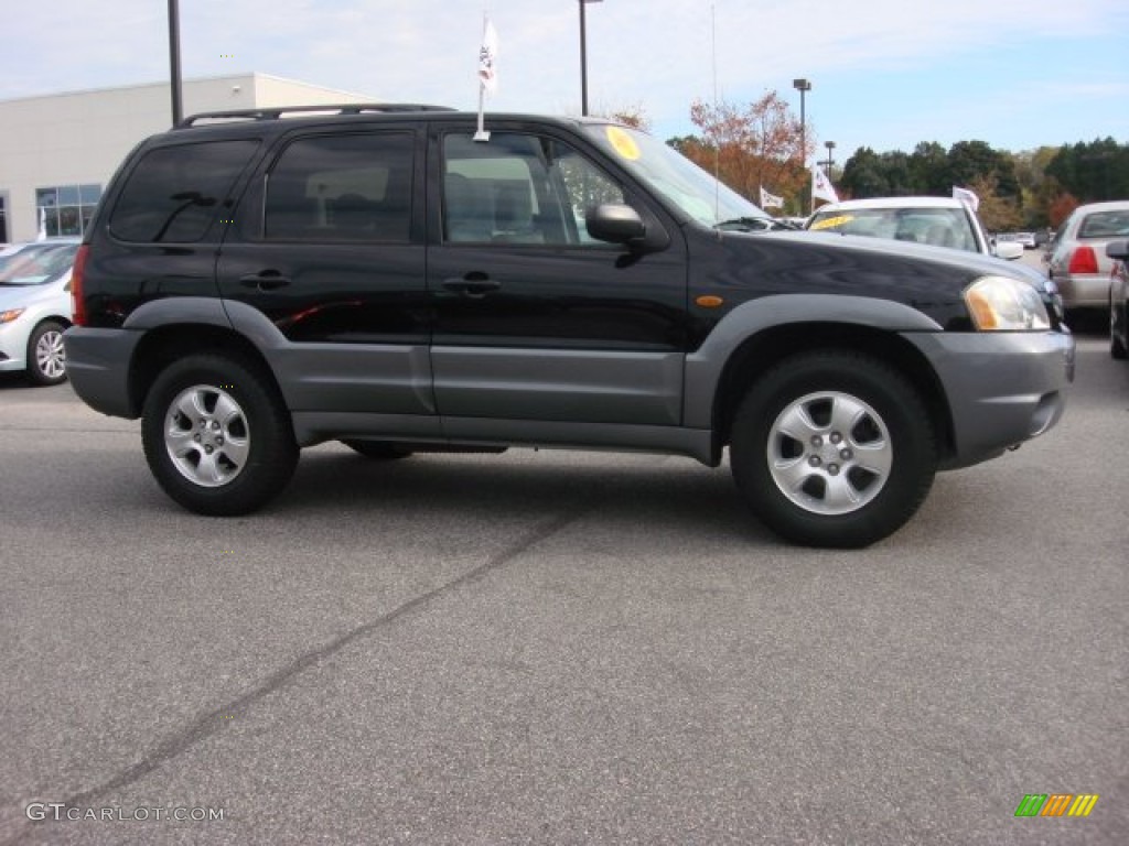 2002 Tribute LX V6 - Black / Gray photo #5